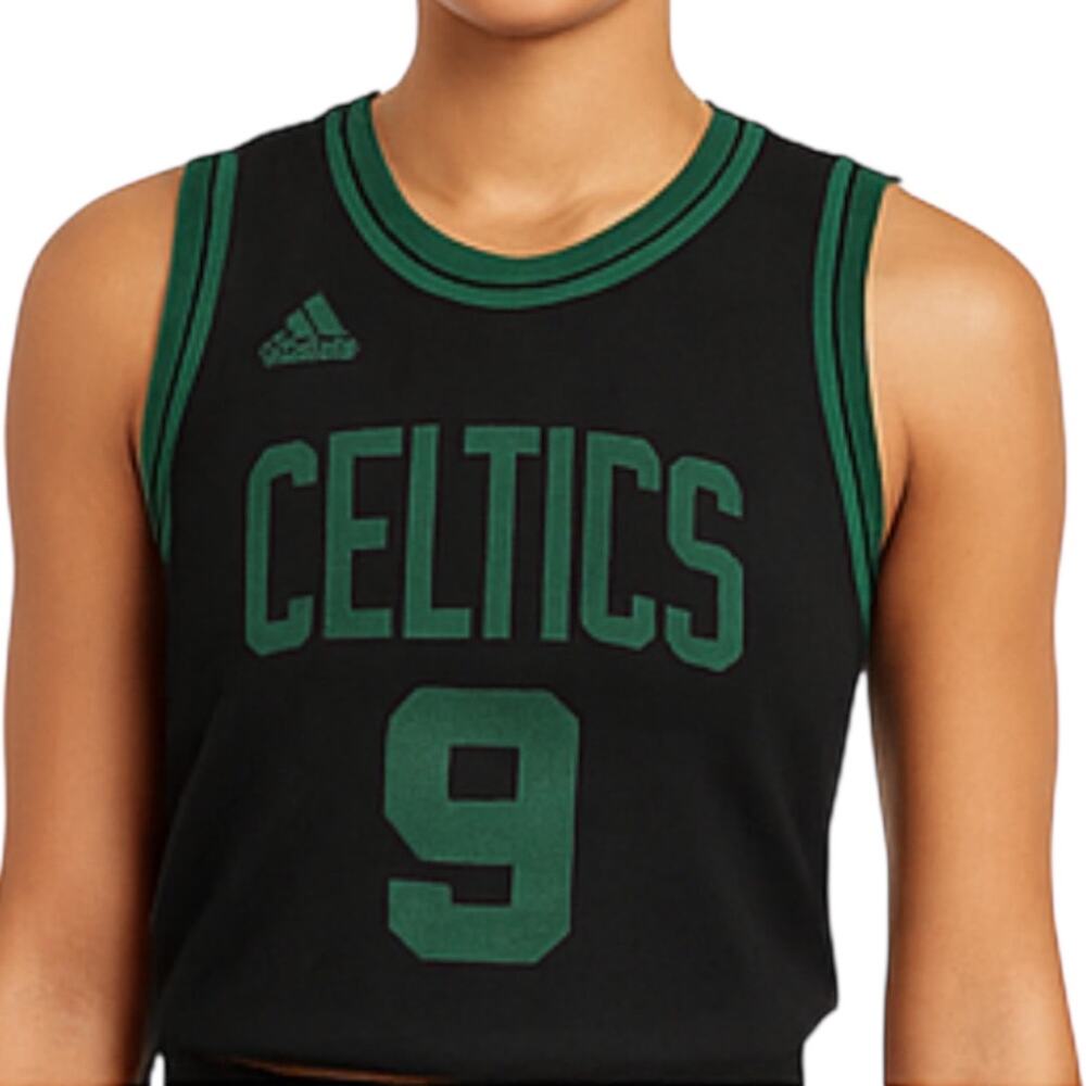 Adidas NBA 2011 Boston Celtics Rajon Rondo #9 Basketball Jersey Black XLarge